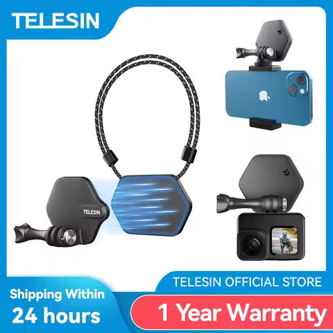 TELESIN Action Camera Magnetic Quick Release Bracket Gopro Accessories Chest Strap for GoPro Hero In