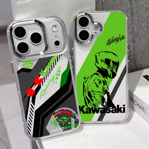 Cool Luxury Motorcycle H2R K-Kawasakies-S Phone Case For iPhone 17e 17 16e 16 15 14 13 12 11 Pro Max