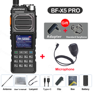 [sfxp93] BaoFeng BF-X5 PRO Walkie Talkie Long Range Ham Radio Four-Band Copy Frequency High Powerful