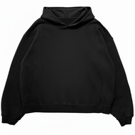 ENOCH | OVERSIZE BASIC BOXY HOODIE | PLAIN PLAIN
