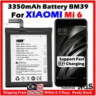 ORl NGS Brand NGS 3350mAh Battery Bateri BM39 Compatible For XIAOMI Mi 6 XIAOMI 6 Mi6 with Opening T