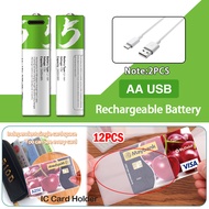 AA AAA C2 9V Rechargeable Battery Multi-purpose USB Rechargeable Lithium Polymer Battery SMARTOOLS L