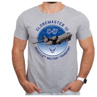 Retro Style 80s 90s Graphic C-17 Globemaster Iii Adult Athletic Heather T-Shirt