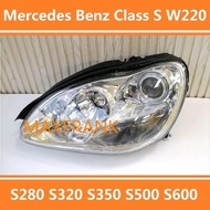 FOR  Mercedes Benz Class S W220   S280 S320 S350 S500 S600 HEADLAMP/HEADLIGHT/LENS HEAD LAMP/FRONT L