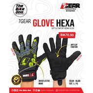 Glove Hexa 7Gear Malaysia - Soft and comfort riding glove