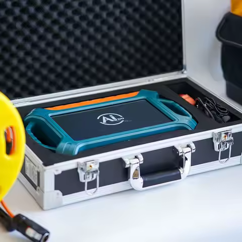 Portable ADMT-300/500SX-16D Multi-channel Water Detector for 300/500m Depth Detecting Finding Water