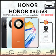 HONOR X9b 5G Smartphone  | 12GB+512GB | 12GB+256GB | 108MP Ultra Clear Camera | 5800mAh Large Battery | 100% HONOR Malaysia Product | One Year Warranty