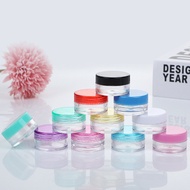 Gratis Ongkir - Wadah Cream Pot Jar Cream Bulat & Petak / Pot Jar Cream / Pot Tempat Cream Kosmetik