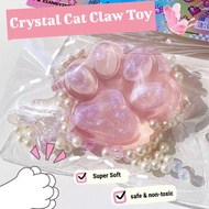 Cat Squishy Toy Kawaii Plush Cat Paw Stress Relief Squeeze Toy Mini Squishy Toys Toys Squishy