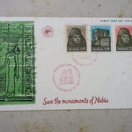 Sampul hari pertama tahun 1964 Nubia