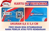 Kartu MyPertamina ID Card My Pertamina