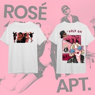 2025 new Blackpink ROSÉ & Bruno Mars 《APT.》cotton tshirt APT. T shirt ROSE Tshirt for women Korean A