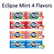 ECLIPSE Mint Candy 4 Flavors (8pcs: 2 Each Flavor) Peppermint, Watermelon, Peach, Strawberry