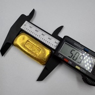 Simulation Gold Bar Antique Ingot Copper Ingot Gold Ingot Chen Erlang Shifen Gold Small Gold Bar Tre