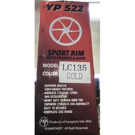 LC135 /SRL110 /SRL 115FI SPORT RIM (GOLD)
