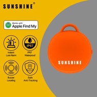 陽光 - [橙色]全球定位追蹤器 Apple Find My Sunseeker LT01OG
