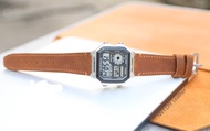 Dây da thay thế casio AE1200 handmade