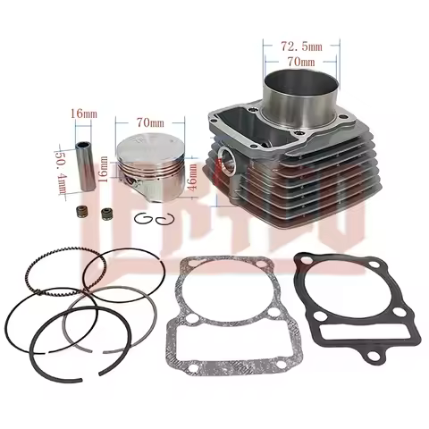Motorcycle 70mm Big Bore Engine Cylinder Kit Motor for Honda ZongShen CG250 CG 250cc to 300cc CG300 