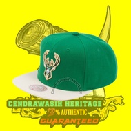 Mitchell And Ness Team 2 Tone Milwaukee Bucks 100% Authentic