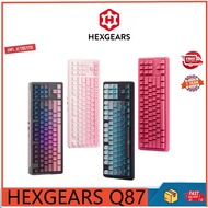 HEXGEARS Q87 Three Mode Customized Wireless Game Hot Plug Game Mechanical Keyboard