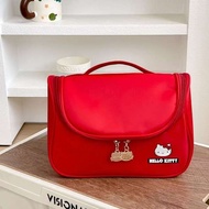 toiletries bag Hellokitty Cosmetic Bag Portable Large-Capacity Wash Storage Portable Waterproof Cute