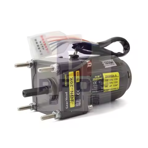 6W 110v/220V AC Gear Reducer Motor 6.9RPM-415RPM 2IK6GN-C Speed Regulator CW CCW Sing Table Motorle-