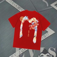 2026Evisu Baju-T Lelaki dan Wanita, Baju-T Bercetak, Baju-T Sukan, Baju Kasual Lengan Pendek, Baju A