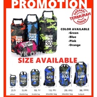 ~Dari KL~ Beg Kering Kalis Air Beg Menyelam Camo 2L / 5L / 10L /15L / 20L / 30L Dry Bag Waterproof D