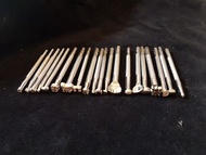 🆕️ 手工diy皮革工具皮雕印花沖20支 (只賣不換)