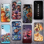 for Redmi Note 10 K20 Pro Max 10S 10T 10C Black Slim Fashion Anti Drop Magnetic Soft Phone Case bobo