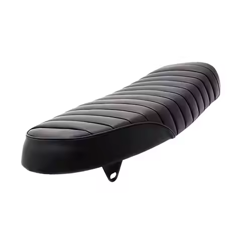 Vintage Seat Cushion Soft PU Leather Cafe Racer Bench Custom Motorcycle Chair for Honda CB350 CB400 