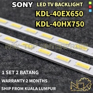 SONY KDL-40EX650 KDL-40HX750 TV LED BACKLIGHT BARU READY STOCK 40EX650 40HX750 KDL40EX650 KDL40HX750