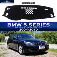 For BMW 5 Series E60 2004-2010 Anti-Slip Car Dashboard Anti-UV Cover Avoid Light Pad Instrument Plat
