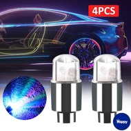 HS 4 Pcs Car Wheel Caps Tire Hub Lamp/Bicycle Wheel Decoration Light/Auto Flash Car Lights/Bicycle A