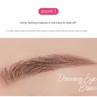 ETUDE HOUSE/ETUDE HOUSE Double-Headed Rotating Automatic Eyebrow Pencil Waterproof Sweatproof Non-Sm
