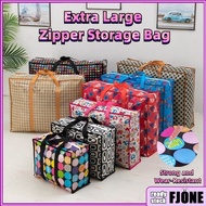Bag Guni Besar Berzip Tebal Laundry Packing Bag Waterproof Large Storage Beg Travel Bag Woven Bag