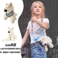 日本 - 日本BLACKPINK Rose同款 西高地斜孭袋公仔｜萌宠造型毛绒包 可放小物 治愈系随身饰物 人气礼物首选 HKTVmall热卖挎拉链小狗包包玩偶卡通公仔毛绒包