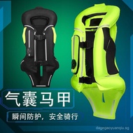 Motorcycle Airbag Suit Airbag Vest Motorcycle Riding Safety Gear Vest Anti-Fall Inflatable Racing Su