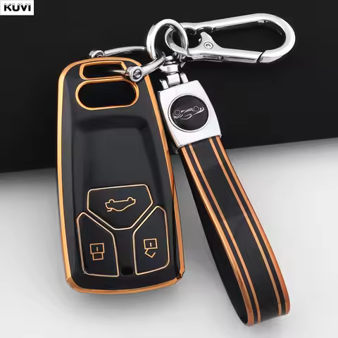 For Audi A4 B9 A5 A6 8S 8W Q5 Q7 4M S4 S5 S7 TT TTS TFSI RS Fashion TPU Car Smart Key Case Cover Pro