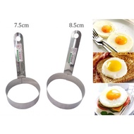 Acuan benjo stainless steel /cooking mold Egg shape mould/鸡蛋模/EGG BUNJO  alat masak telur burger  Bu