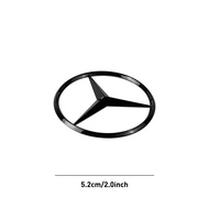 ABS 3D Star Logo Hollow Badge Sticker For Mercedes Benz AMG GLK W202 W204 W210 W211 W212 W220 Car St