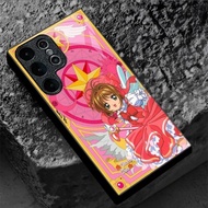 Cardcaptor Sakura 08 design Phone Case Glass for Samsung Galaxy S20 S21 S22 S23 S24 S25 Ultra Plus S