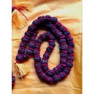 Swarnamane Original 5 Mukhi Rudraksha 54 Beads Kantha Malai