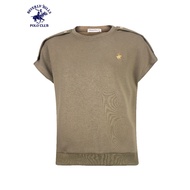 Beverly Hills Polo Club Women’s Combed Spandex in Mocca AD2239 Polo Shirt Women