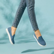 UK Vivaia Sneakers Jenny Round-toe Slip-On Sneakers Denim Blue / Slip On / Comfy Flats / Eco-friendl