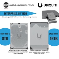 16TB Ubiquiti UniFi Enterprise-Grade 3.5" HDD 16TB 7200 RPM,SATA 6 Gb/s (Model:UACC-HDD-E-16TB)