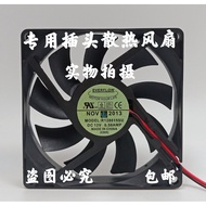 R128015SU EVERFLOW 8015 12V 0.50 Amp 8CM Chassis Cooling Fan Fan