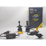 3-color Motorcycle LED Light WITH FLASH H4 6000K,4300K,3000K