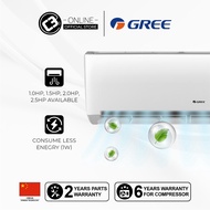 (WEST) GREE Lomo-N 1.0HP,1.5HP,2.0HP,2.5HP  Air Conditioner Wall Mounted R410a Non-Inverter Aircond West Malaysia