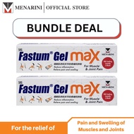 Bundle of 2 - Fastum Gel Max [50g] Relief Of Pain And Swelling Of Muscles And Joints [Exp: 11/26]